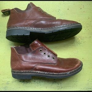 Born Brand Leather Booties